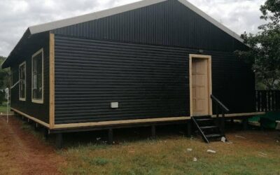Three Bedroom Log Cabin Delivery and installation in Benoni