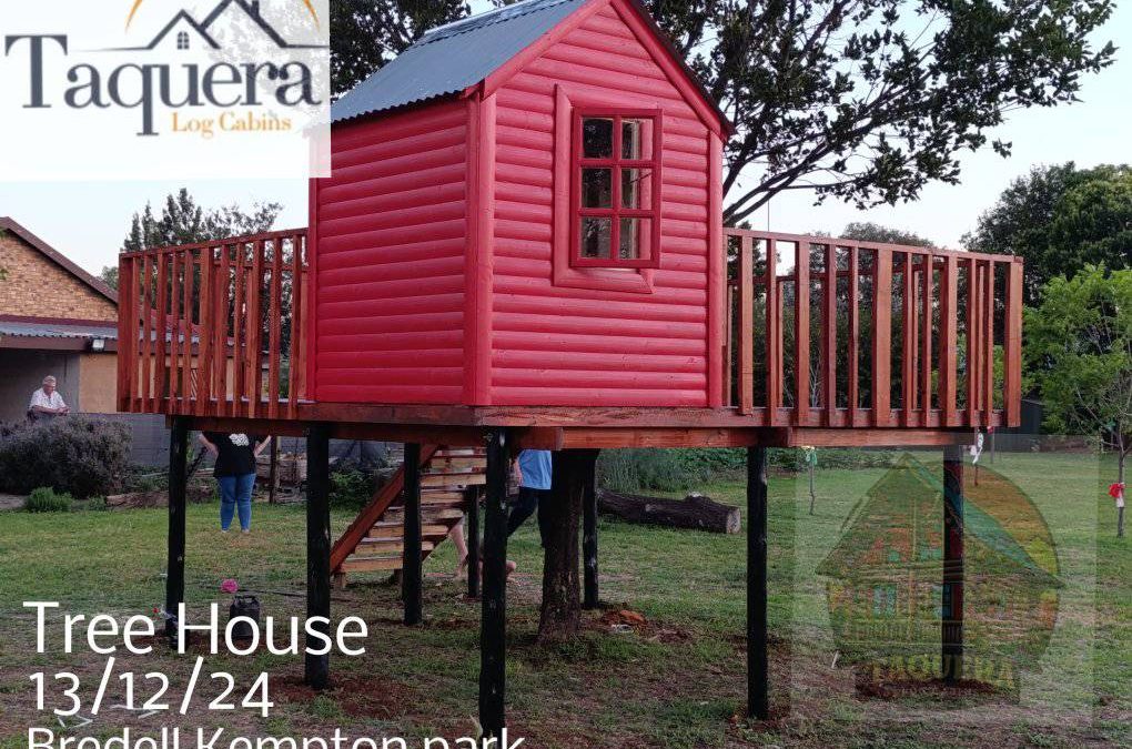 Explore the Magic of Nature with Our Timber-Framed Tree House in Bredell, Kempton Park!