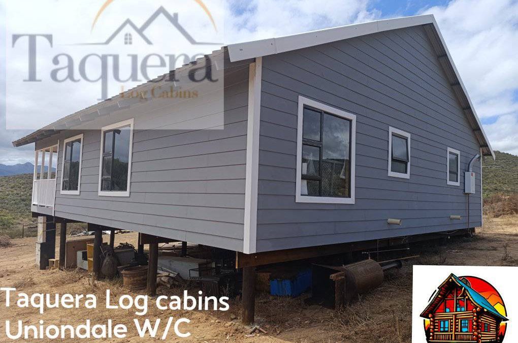 Expert Log Cabin Builders: Cozy 11 m x 12 m 2-Bedroom Log Cabin Unit, Crafting Your Dream Retreat.