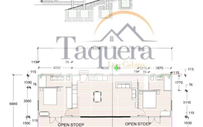 Nutec Home Construction Progress in Suurbraak – 6.6 m x 16 m Modern Unit